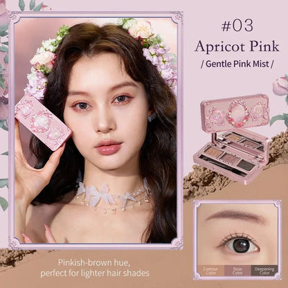 Flower Knows Makeups Set Midsummer Fairytales Flowerknows Eyeshadow Little Angel Highlight Strawberry Rococo Lip Glaze 11pcs Kit